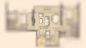 Raymond Mahim West 2BHK Plan